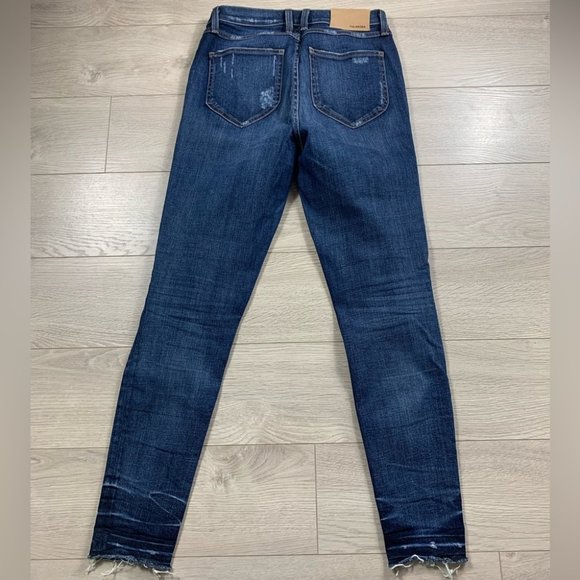 REVOLVE Tularosa Nora High Rise Raw Hem Distressed Jeans in Delhi - Picture 3 of 15